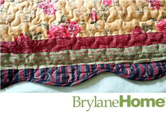 Brylane Home Virginia Quilt scallopped edges