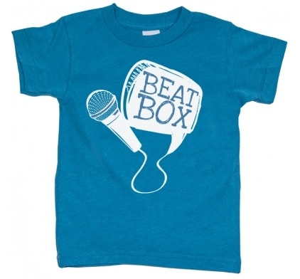 Beat Box Kids T Shirt by little trendstar