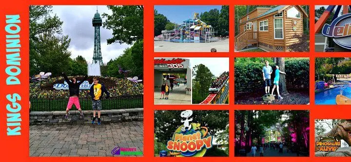 10 reasons to head to kings dominion Collage