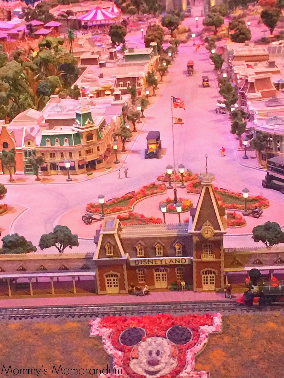 12 ft model of disneyland