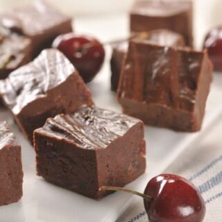 Dark Chocolate Cherry Fudge Recipe