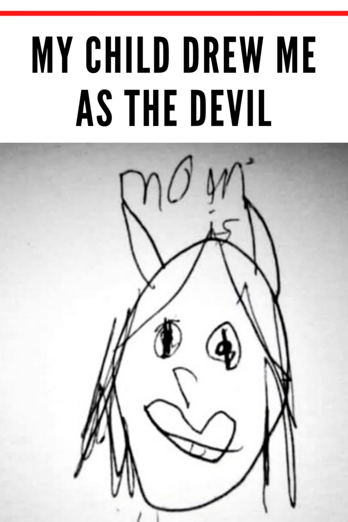 My Child Drew me as the Devil