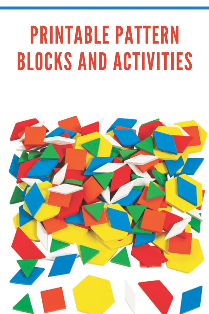 printable pattern blocks and activities