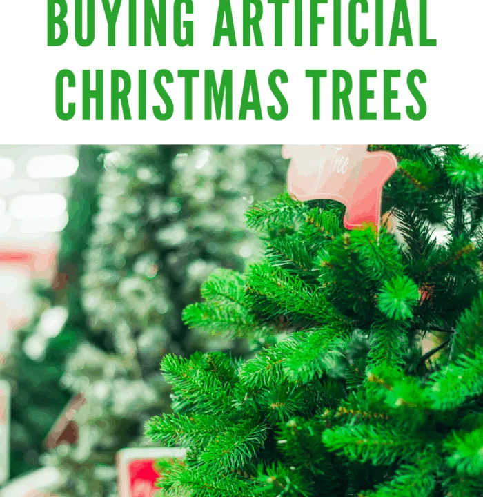 Buying Artificial Christmas Trees