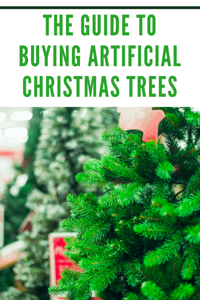 Buying Artificial Christmas Trees