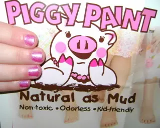 Product Review: Piggy Paint (All Natural Fingernail Polish) *Fun*