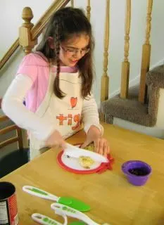 using curious chef to cut chicken