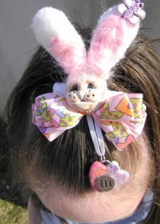 Southern Ooaks Jewelry bunny barrettes