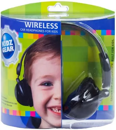 kidzgear wireless car headphones