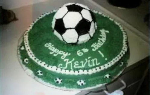 soccer cake