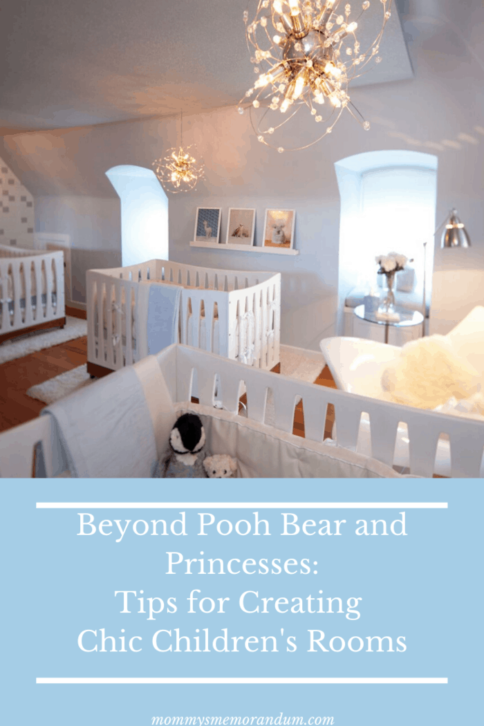 Beyond Pooh Bear and Princesses: Tips for Creating Chic Children's Rooms that are sustainable and healthy.