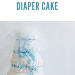 A diaper cake is not really a cake that you can eat, but it sure does look like a cake, only that it is made of diapers.
