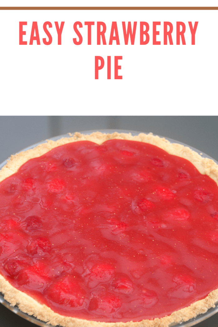 In strawberry season, it is always the best time to make a strawberry pie.