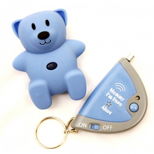 blue teddy bear my precious child tracker