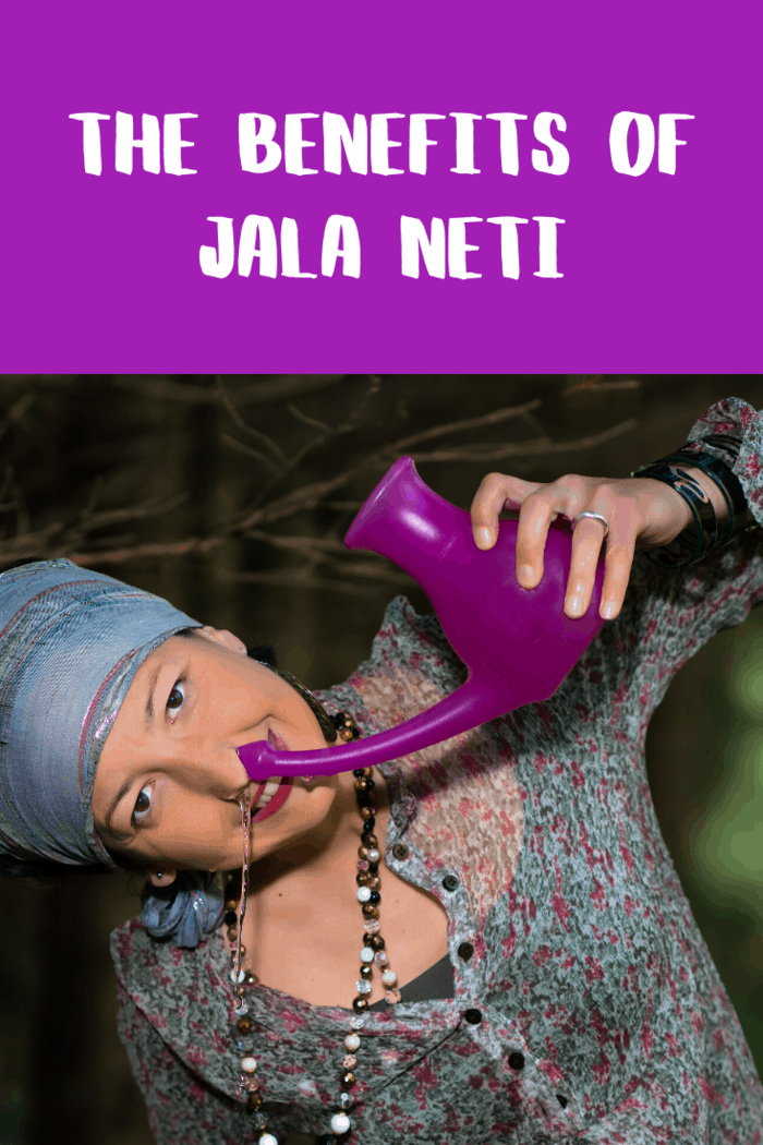 Nasal washing (also known as nasal irrigation or Jala neti) involves flooding the nasal cavity with warm salt water (saline).