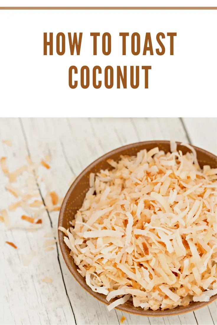 toasted coconut