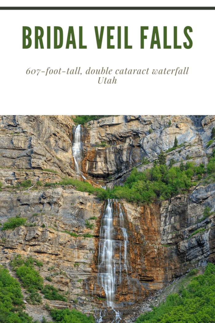 This  607-foot-tall, double cataract waterfall use to have what was once deemed the "world's steepest aerial tramway".