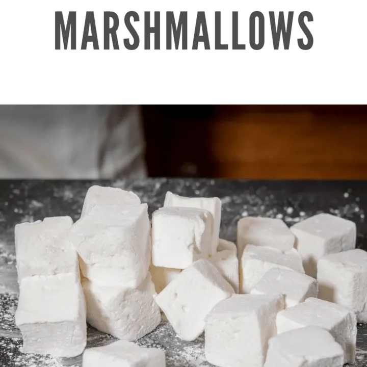 Soft, fluffy homemade marshmallows coated in powdered sugar, ready for s’mores, hot cocoa, and sweet treats