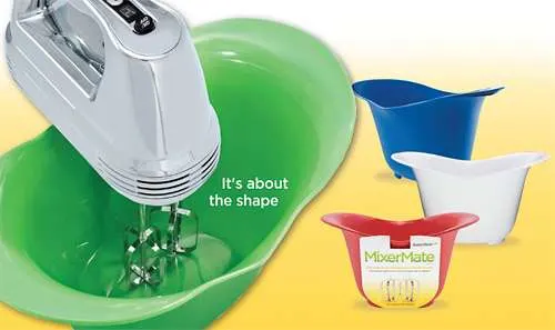 mixermate bowl with hand mixer