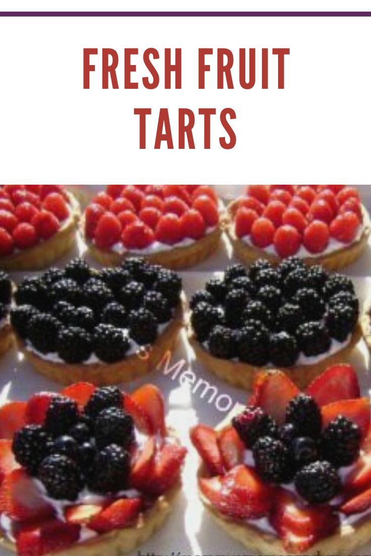 These Fresh Fruit Tarts are not only beautiful but delicious. These fresh fruit tarts are big on flavor and easy on the labor.