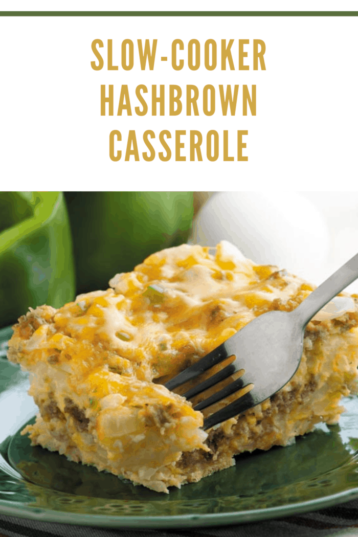 Slowcooker Cheesy Hashbrown Casserole