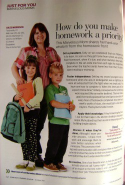 scholastic's parent and child magazine October 2011