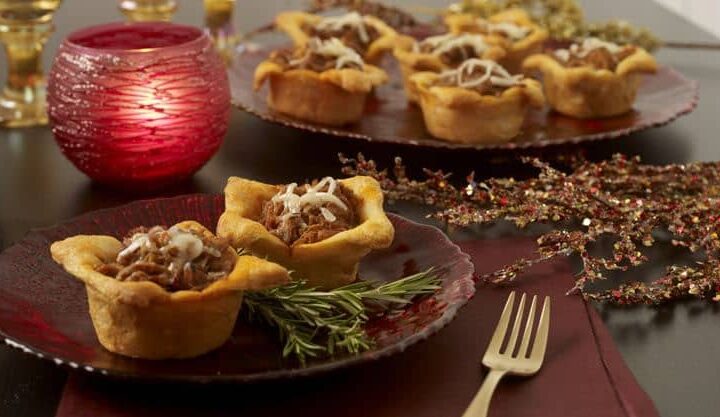 Serve these barbeque tartlets as a delicious appetizer