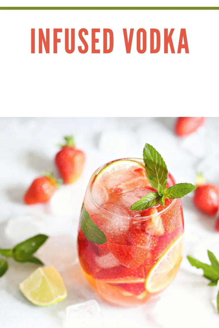 strawberry infused vodka