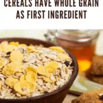 We know whole grain is important to you, and the Dietary Guidelines recommend choosing products with a whole grain listed as the first ingredient.