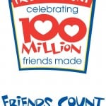 100 million friends made