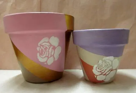 clay pot painting tutorial