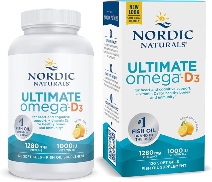 nordic natural omega d3 bottle and box