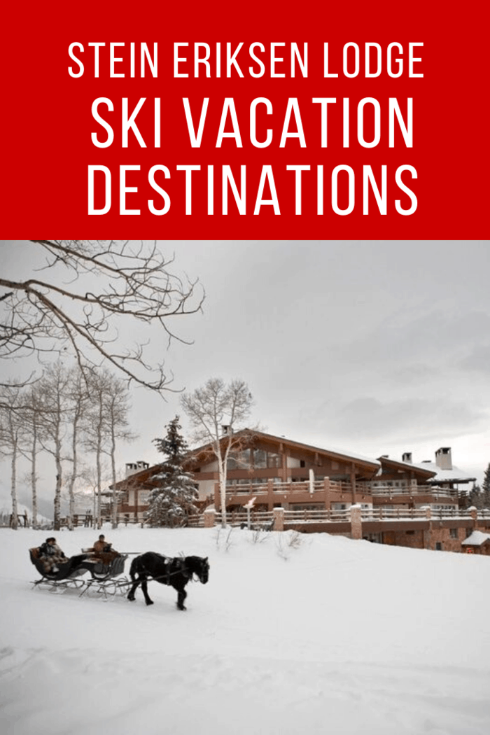 The skiing is considered some of the best in the world and for the nights you want to stay closer to dry land, there are horse-drawn carriage rides to add to the ambiance.