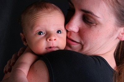 mom and baby, weight loss tips for new moms