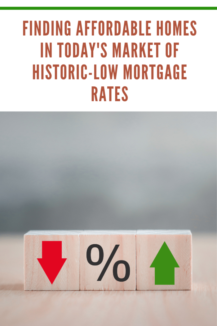 Interest rate financial and mortgage rates concept