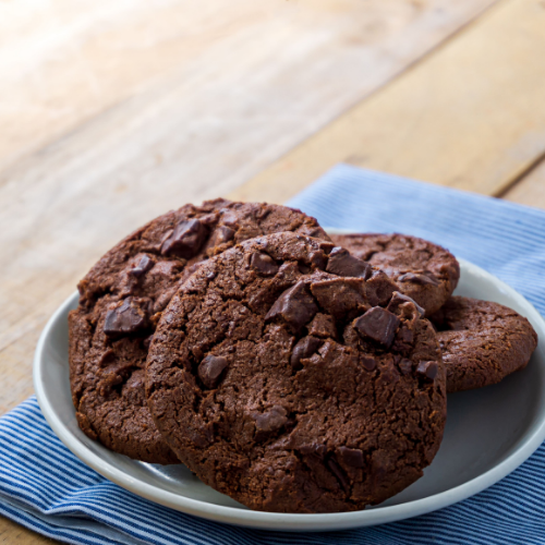 These Double Chocolate Cream Cheese Cookies from a Cake Mix are incredibly simple and delightfully delicious.