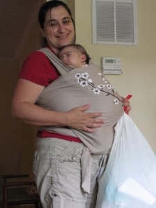 moby wrap review and giveaway
