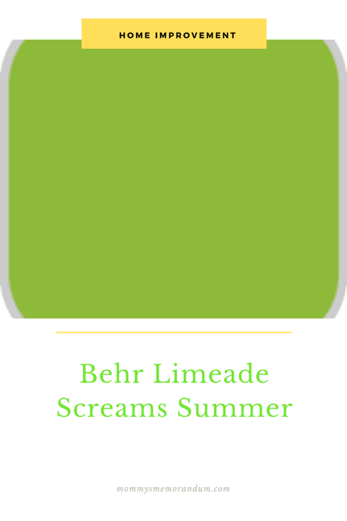 behr paint limeade.