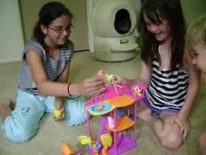 Playing with Polly Pocket