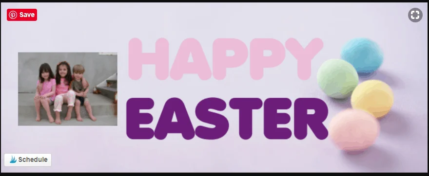 happy easter banner