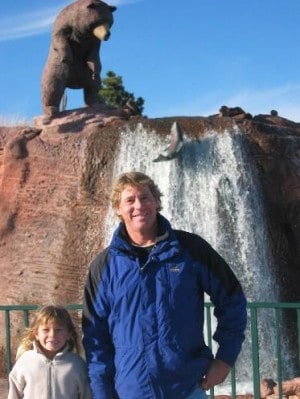 Steve Irwin at Bear Country USA