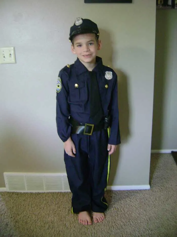 Party City Costumes police officer costume