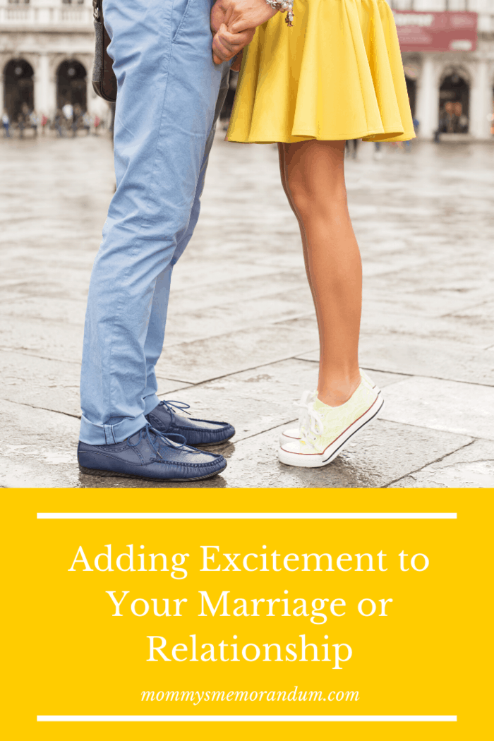 Here are 5 Ways to Add excitement to your marriage or relationship to rekindle your love for one another.