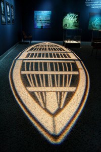 titanic's life boat projection