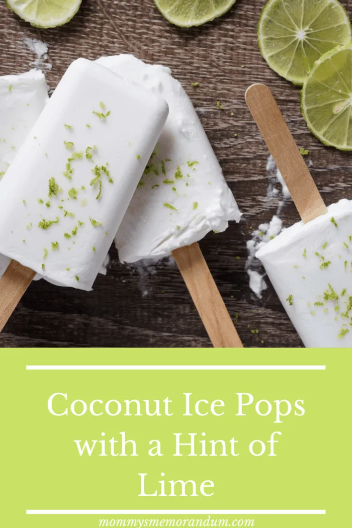 This coconut ice pops recipe uses just two ingredients to create a creamy, frozen confection.