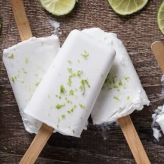 This coconut ice pops recipe uses just two ingredients to create a creamy, frozen confection.