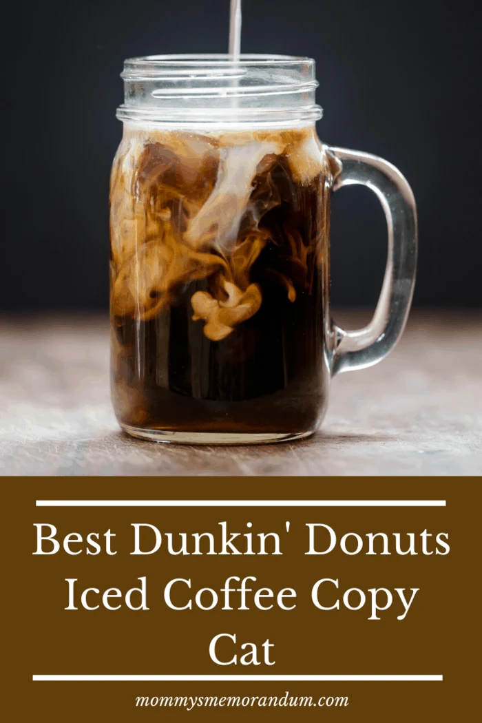 Dunkin' Donuts® Cold Brew with Homemade Vanilla Mint Creamer