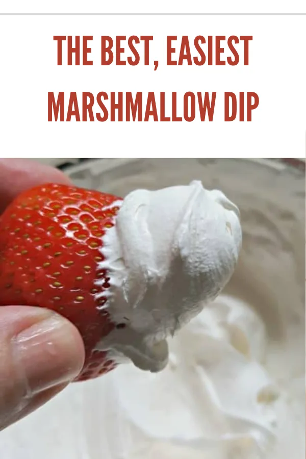 Sweet marshmallow dip perfect for fruits, cakes, or desserts, fluffy and easy to make for any occasion.