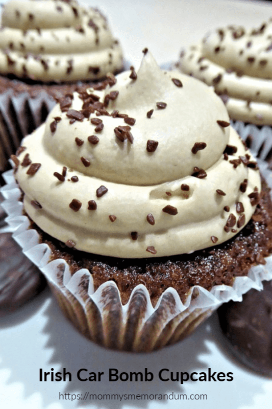 irish car bomb cupcakes