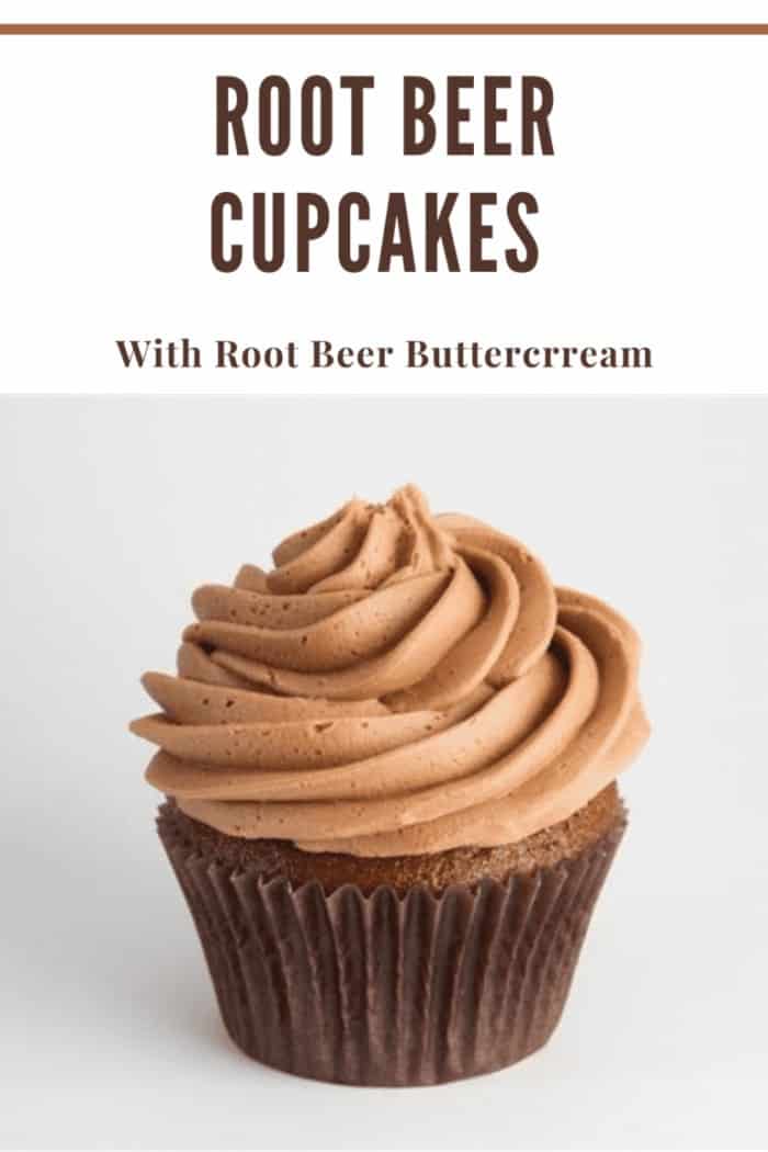 root beer cupcakes. The old-fashioned flavor of root beer makes these cupcakes a delicious treat.